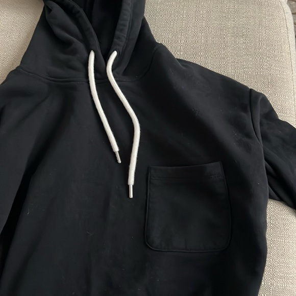 Gap maternity hooded sweatshirt in black size small - Picture 7 of 8